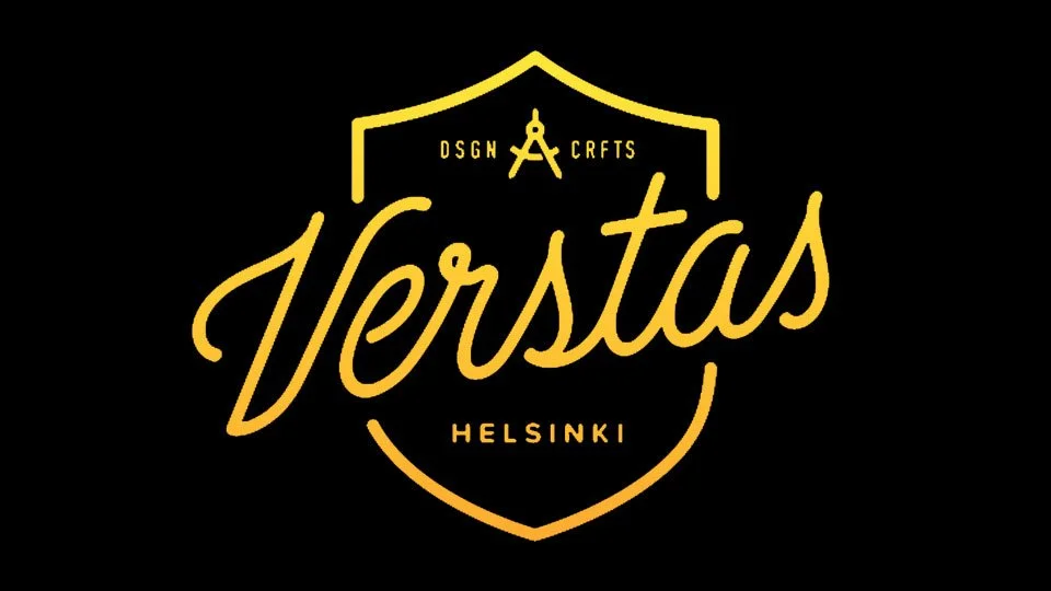 Logo, messurankentaja Verstas Helsinki Oy
