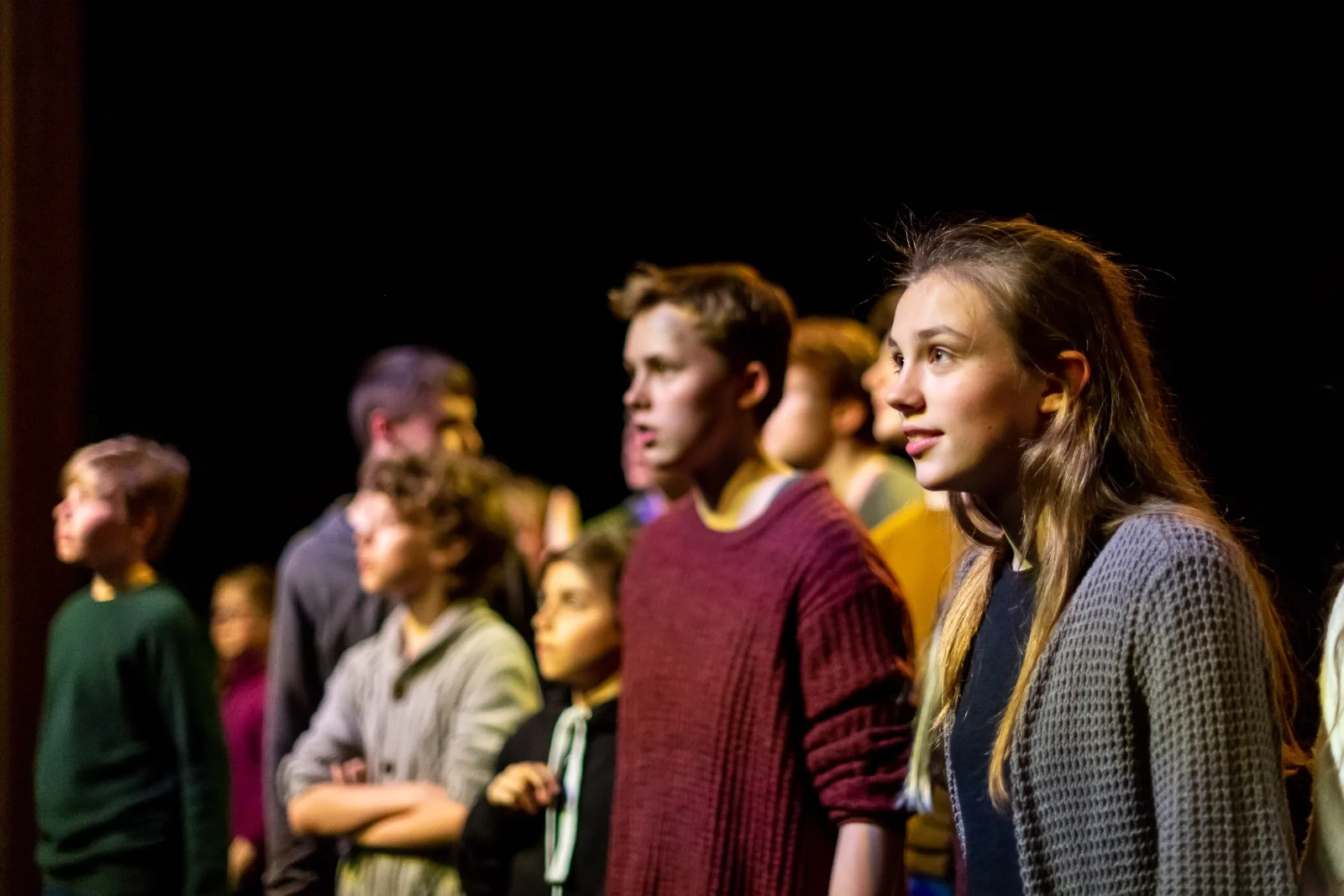 "Where the Land Meets the Sea" by Diane Stewart, Strange Town at the Scottish Storytelling Centre. Photo: Andy Catlin