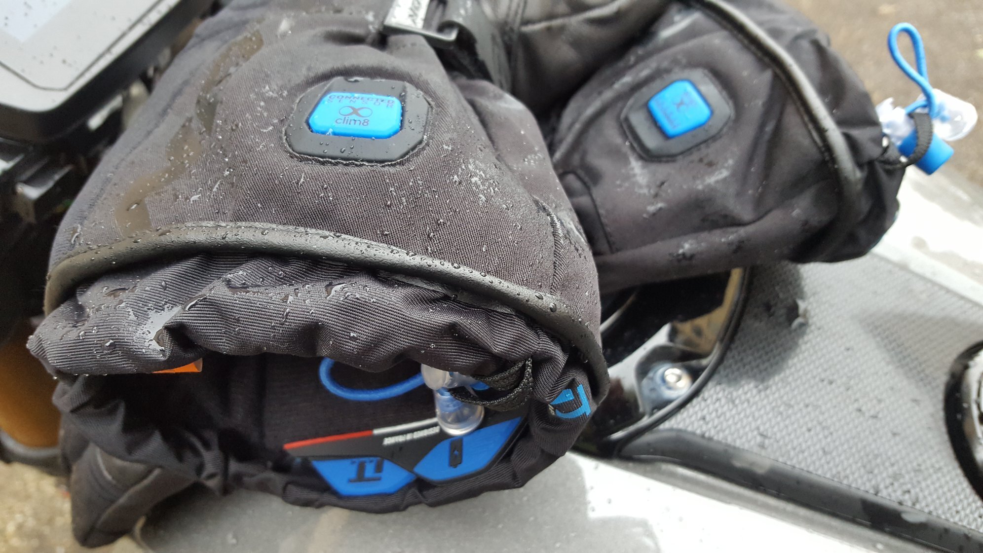 Gants chauffants IT-YATE NAKED (sans batterie) IXON Noir - , Gants  moto hiver
