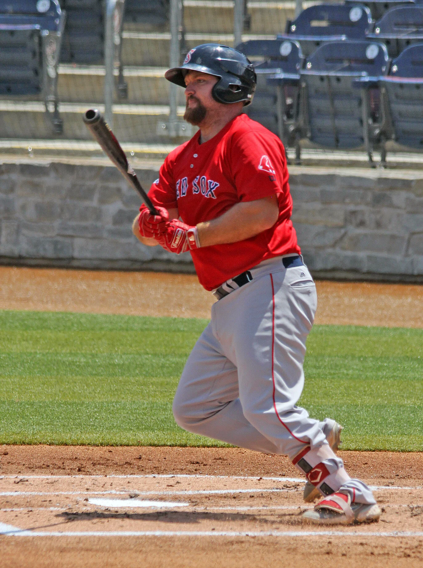 Joe Davis Hits a Double in in the Second Inning
