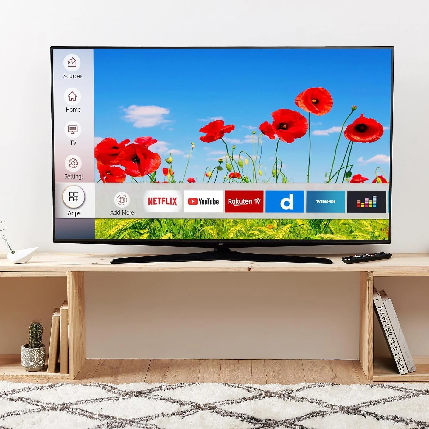 &mdash; Enjoy 😊 &mdash; 
Qilive Smart TV LED UHD 55&rsquo;&rsquo;
#qilive #auchan #smarttv #uhd