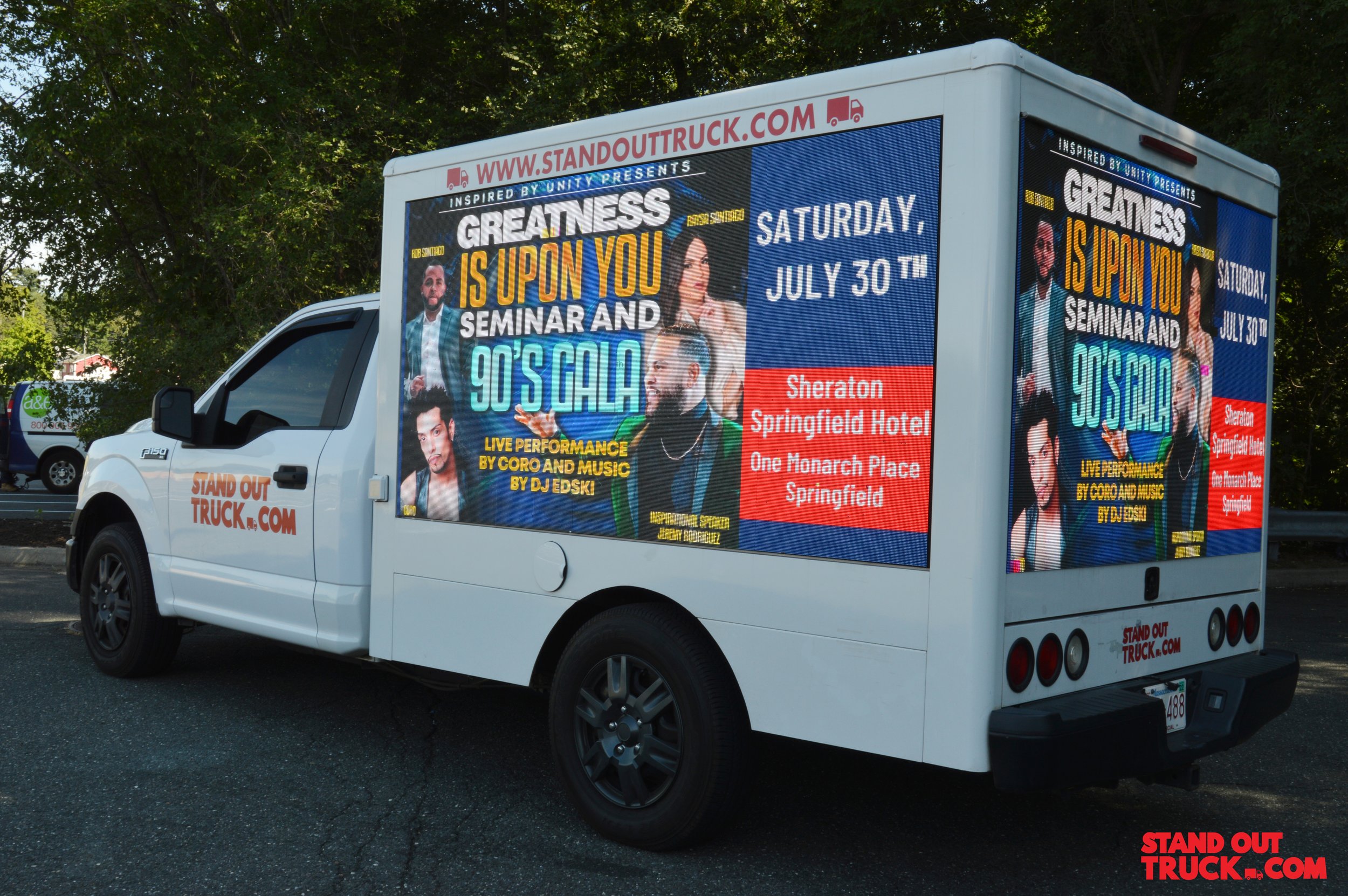 Greatness is Upon  You Seminar Stand Out Truck1.JPG