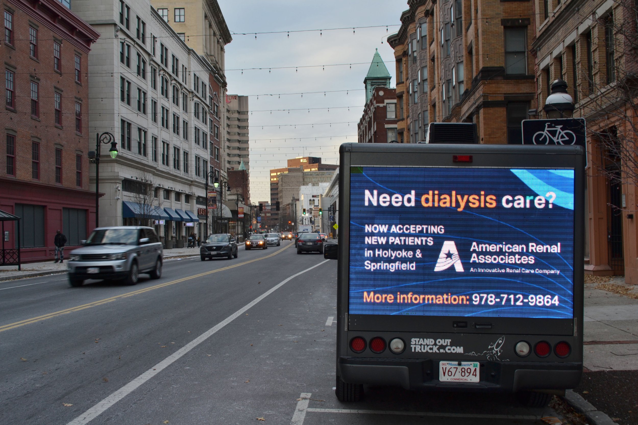 Dialysis Center of Western MA American Renal Associates Stand Out Truck3.JPG