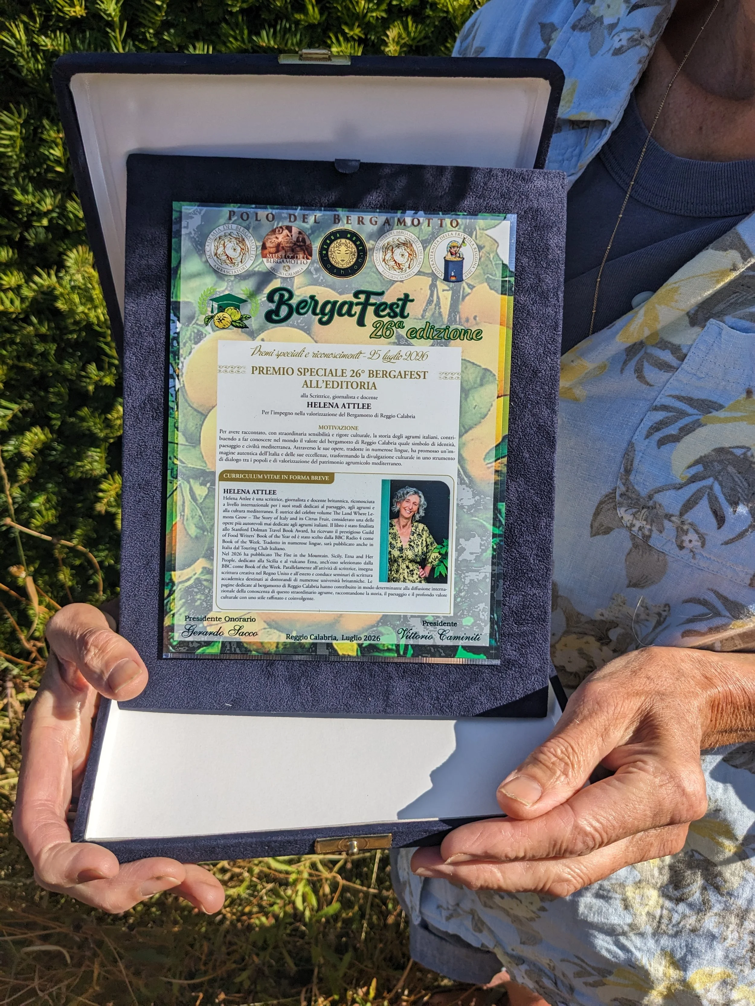 PREMIO SPECIALE DEL 26TH BERGAFEST 
