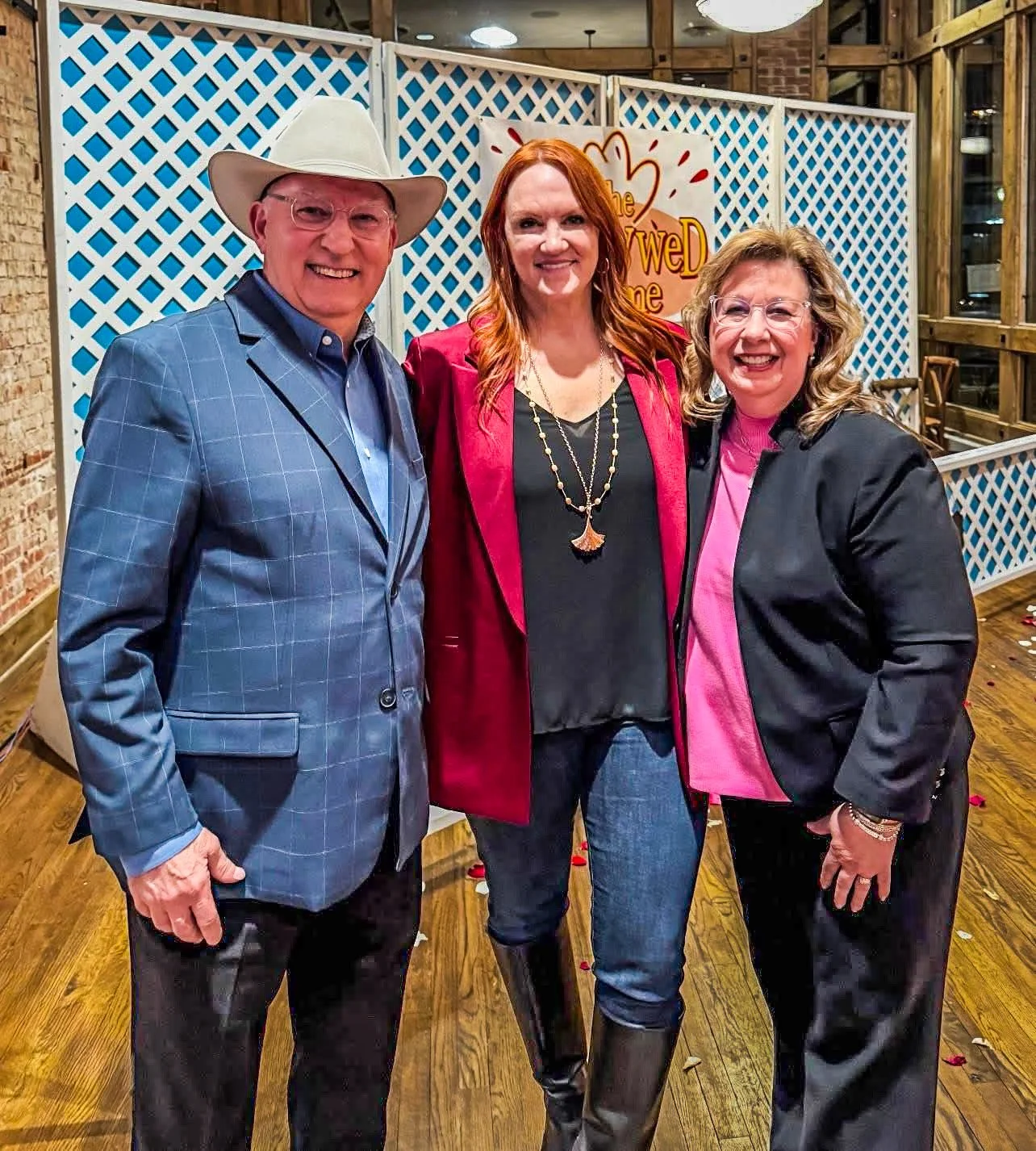 Cecil and Cathy McGarrah with the Pioneer Woman