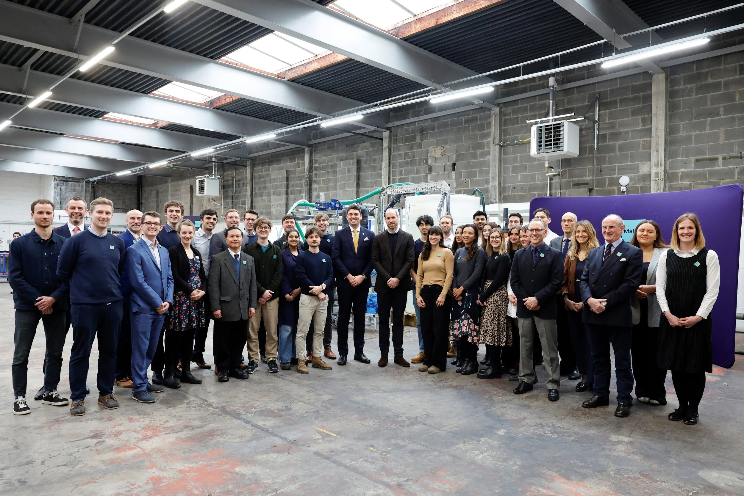 A Royal Visit to Matter: Advancing the Fight Against Microplastic Pollution