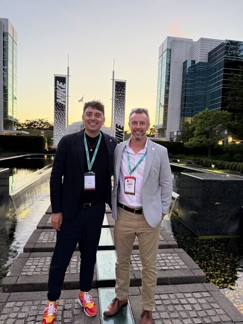 Adam Root and Anthony Kolanko at Nike HQ