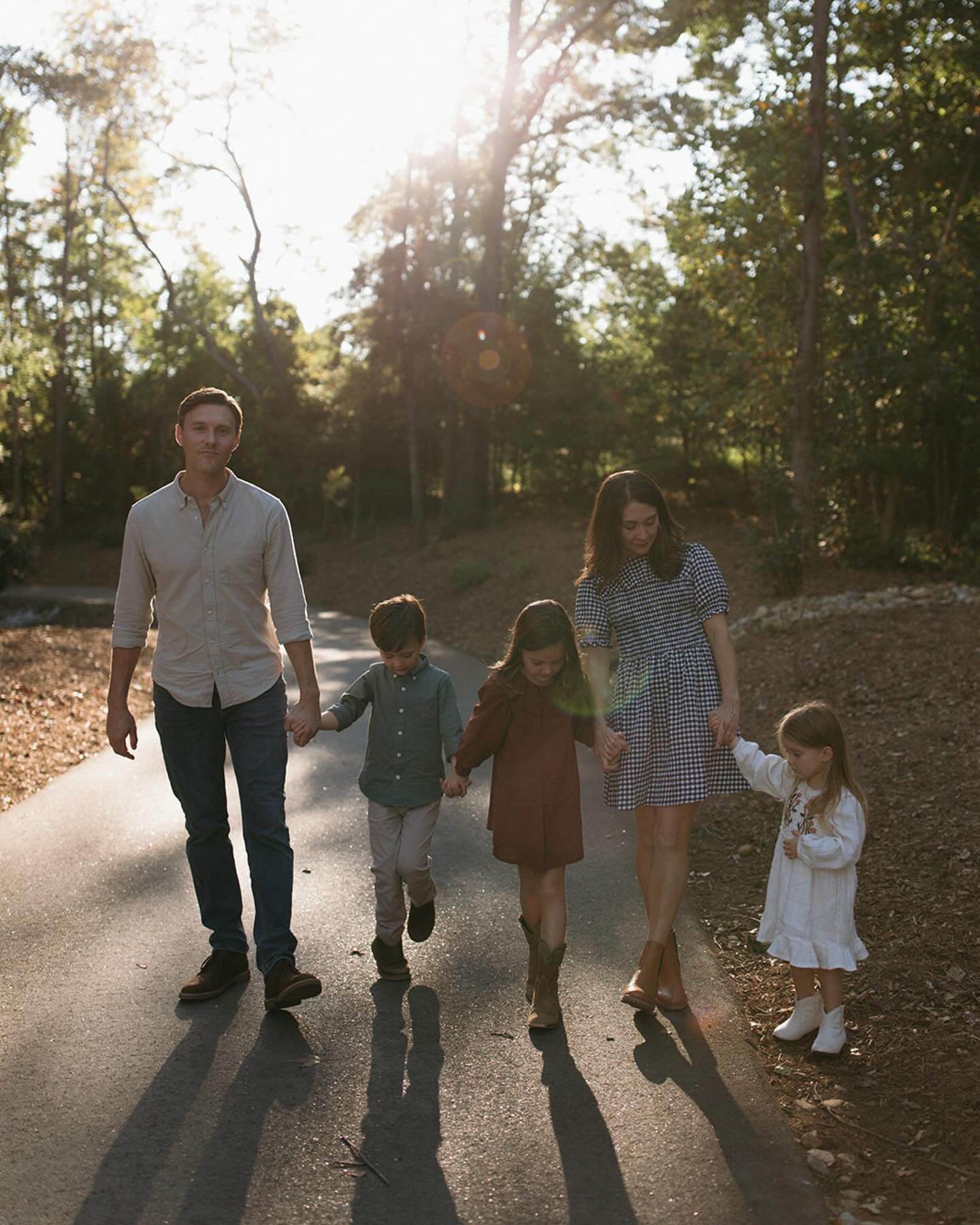 The always playful and beautiful Johnson family.