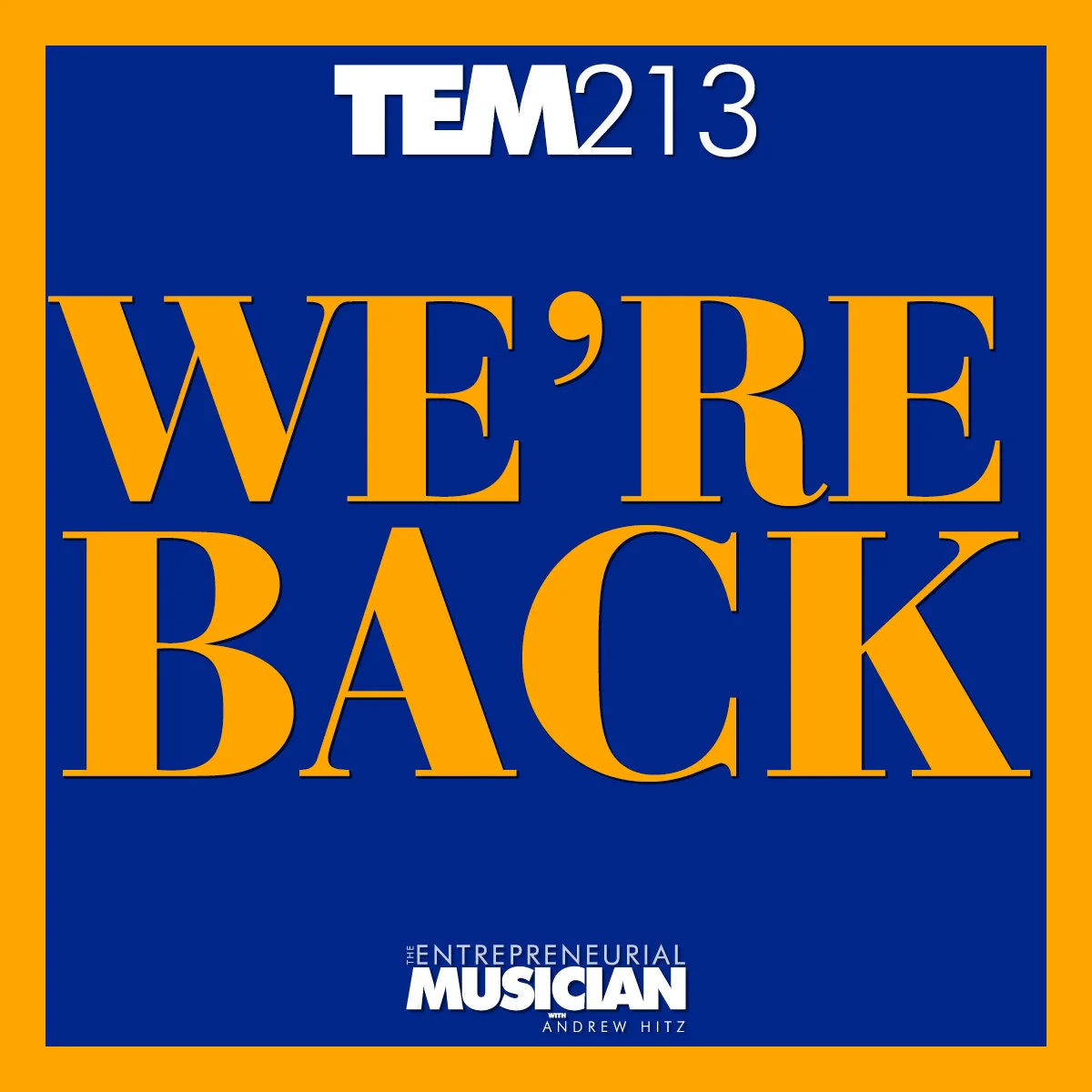 TEM213: We're back!