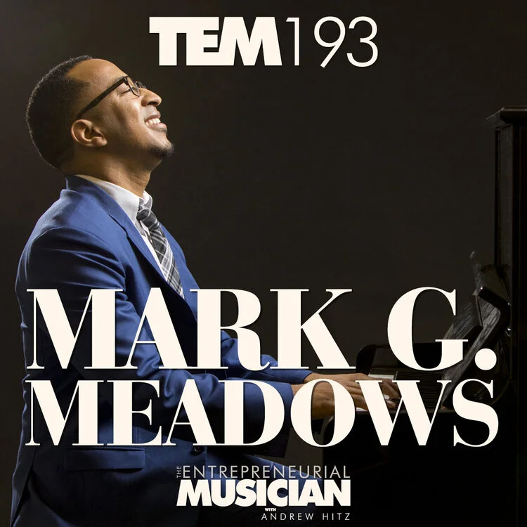 TEM193: Finding your five adjectives and the power of outsourcing - A conversation with acclaimed artist Mark G. Meadows