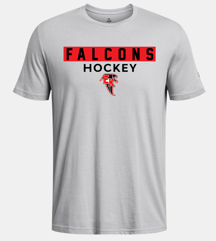 EK Hockey UA Grey Athletic Tee