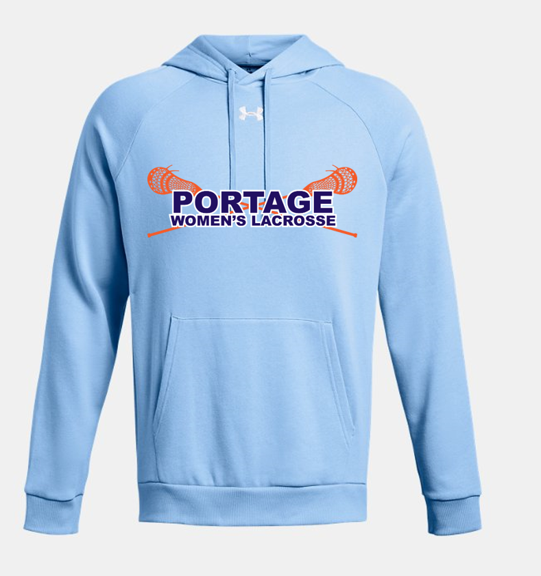 UA Rival Hoodie- Light Blue