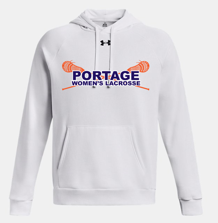 UA Rival Hoodie- White