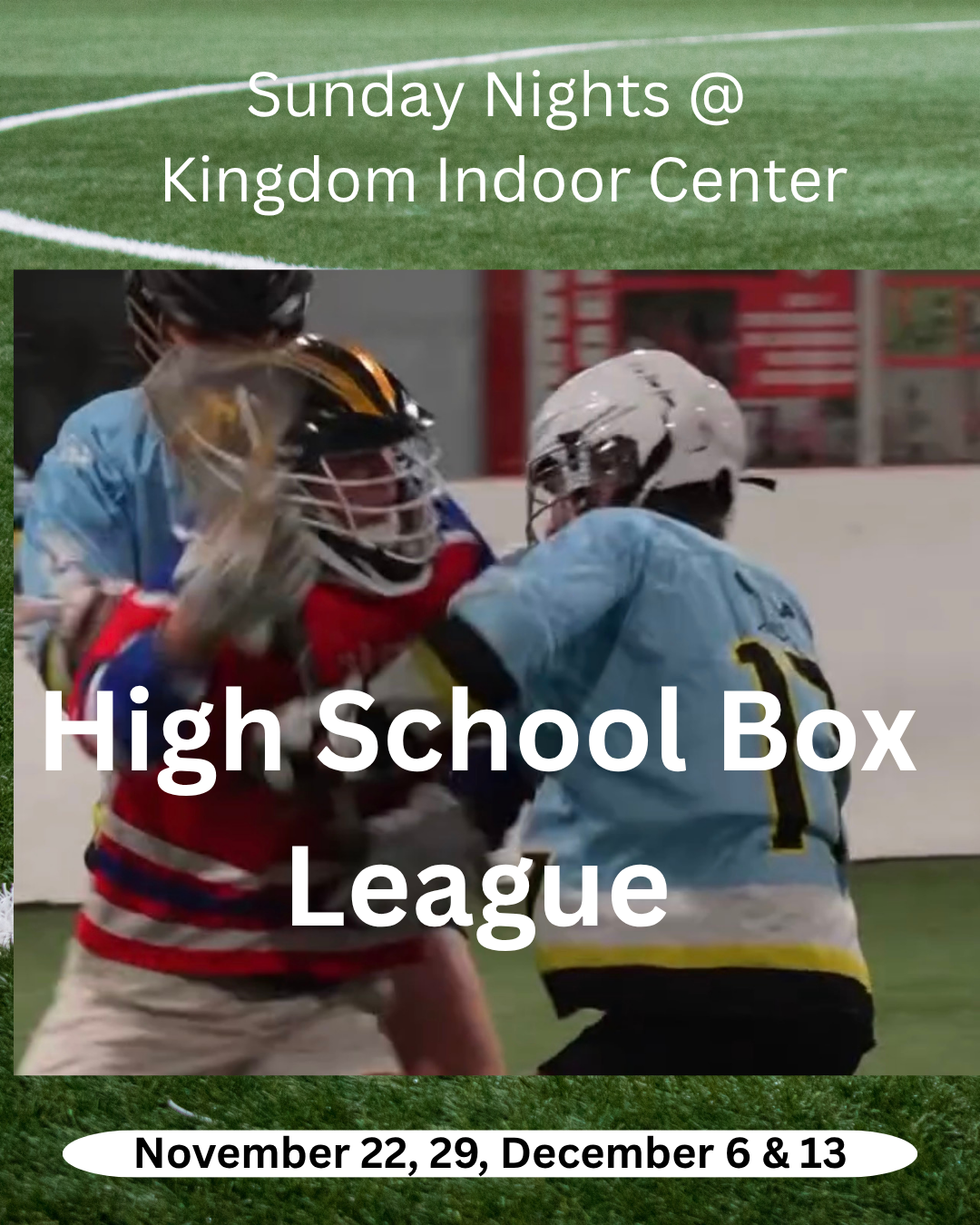 High School Box Lacrosse Leagues