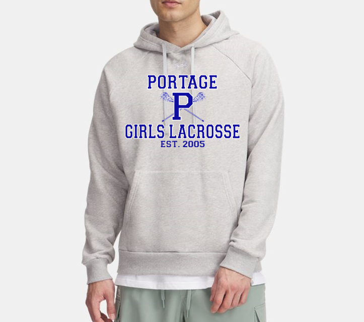 PGL UA Rival Hoodie- Grey