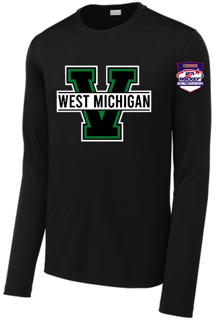 WM Varsity Tri Blend Long Sleeve- Nationals