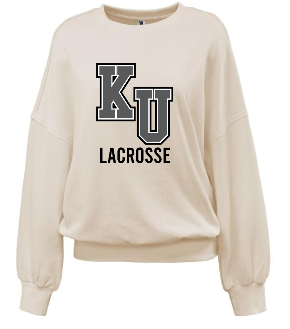 Ladies Drop Shoulder Crew