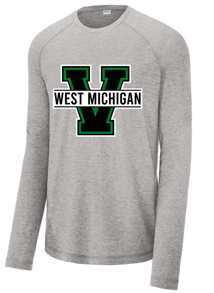 WMV Long Sleeve Tri Blend Tee