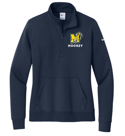 Ladies Nike Fleece Quarter Zip