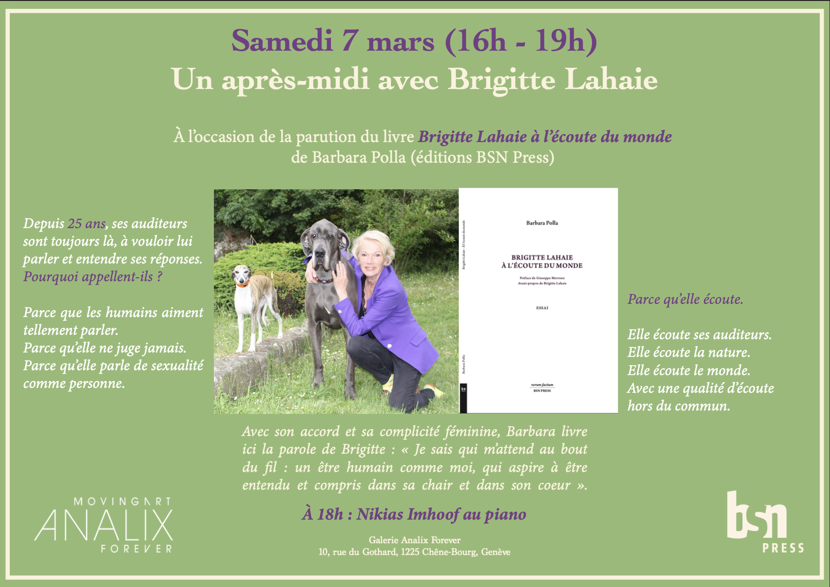 Un après-midi avec Brigitte Lahaie 