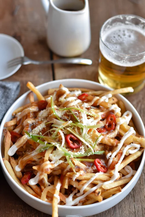 Cheesy Kimchi Poutine — Ready Foods