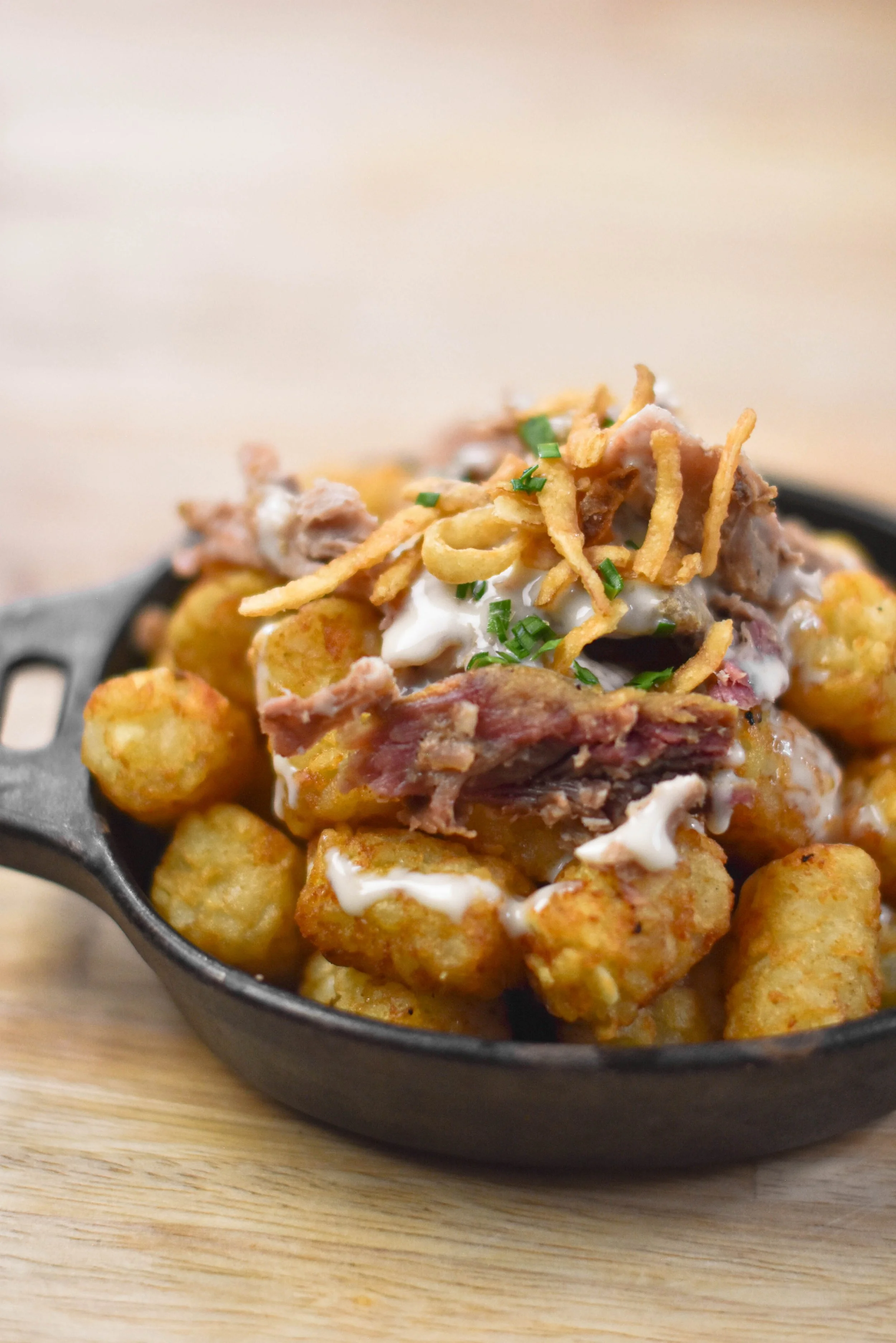 Loaded BBQ Tots