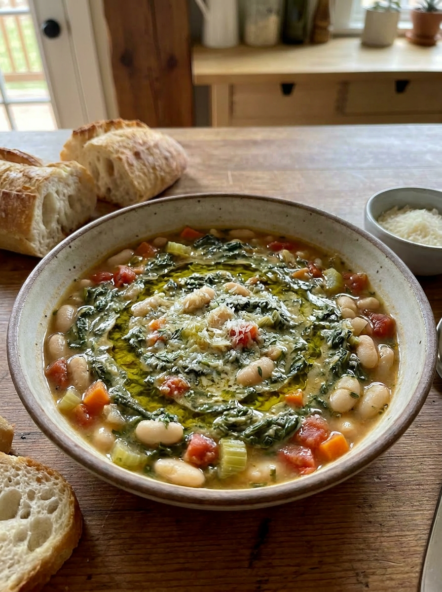 Tuscan Spinach Soup