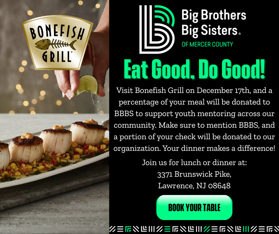 Give Back Night — Big Brothers Big Sisters of Mercer County
