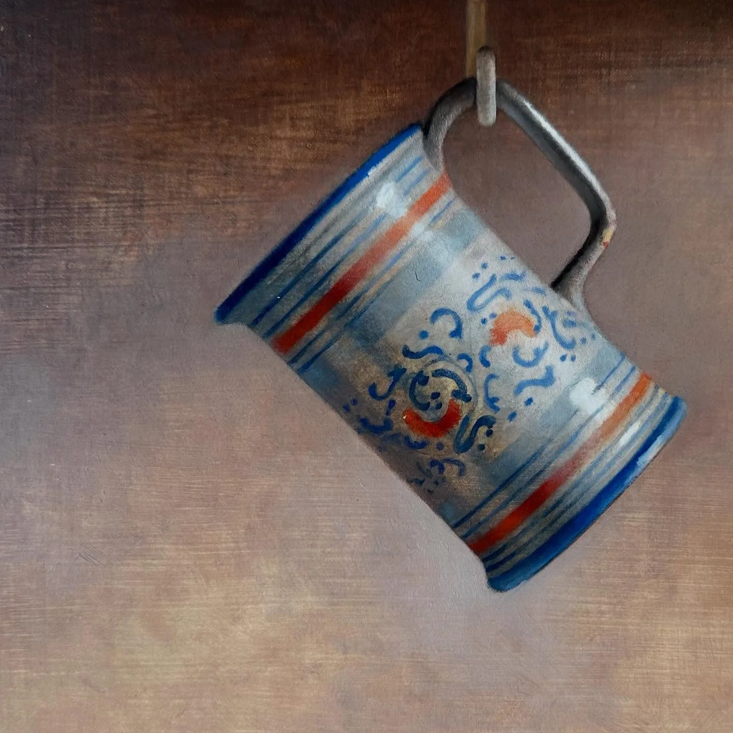 &hellip;my mug in 1981 as a student in Florence&hellip;
#oilonpanel #oilpaint #transparencies #opticalgreys #Witnessmarks