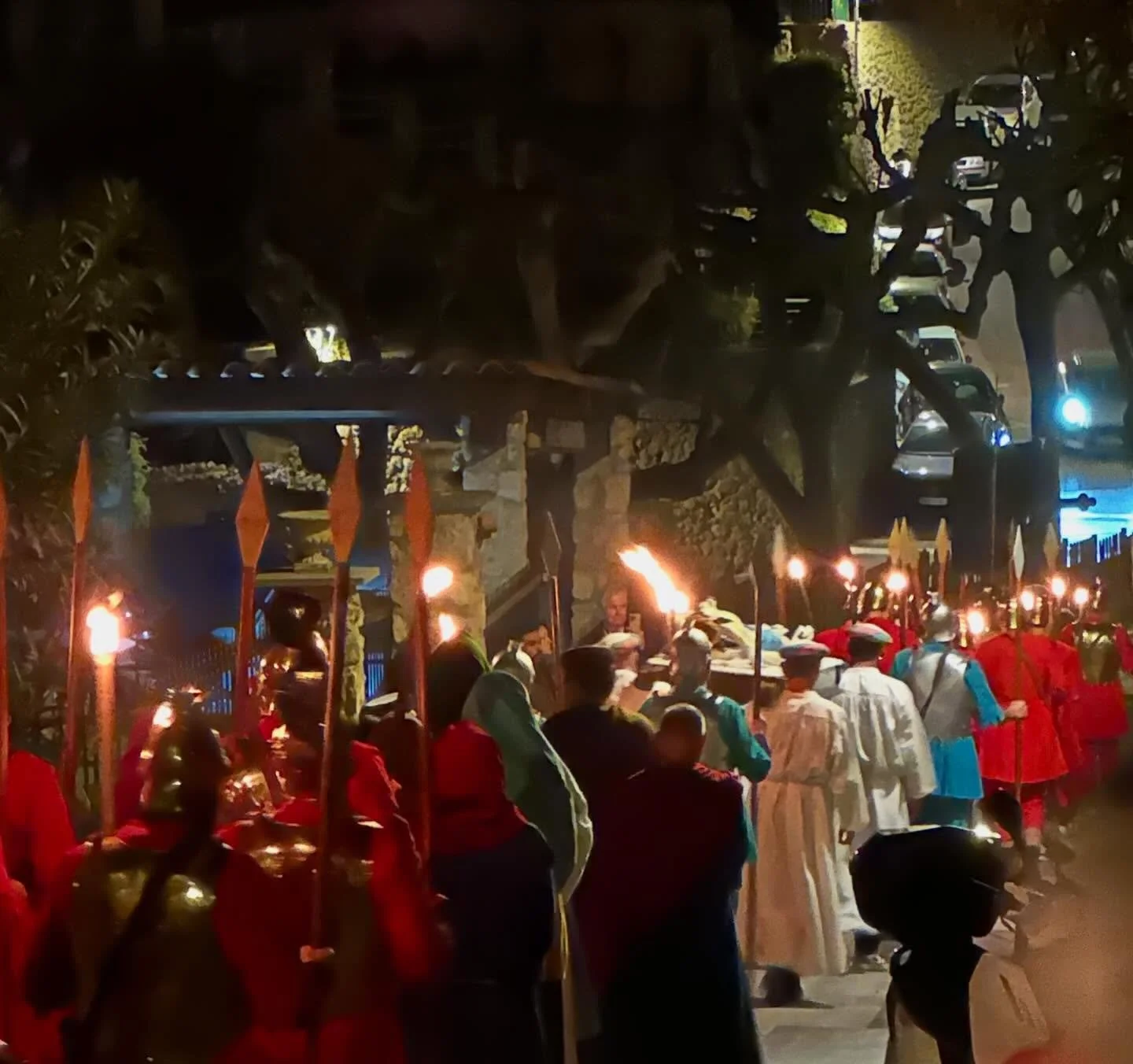 &hellip;a candlelit pageant we did not expect &mdash; a tradition over 500 years old on Good Friday for which the whole village prepares&mdash; the processional weaves through the streets of Le Vieux Village de Roquebrune&hellip; lit by votives which