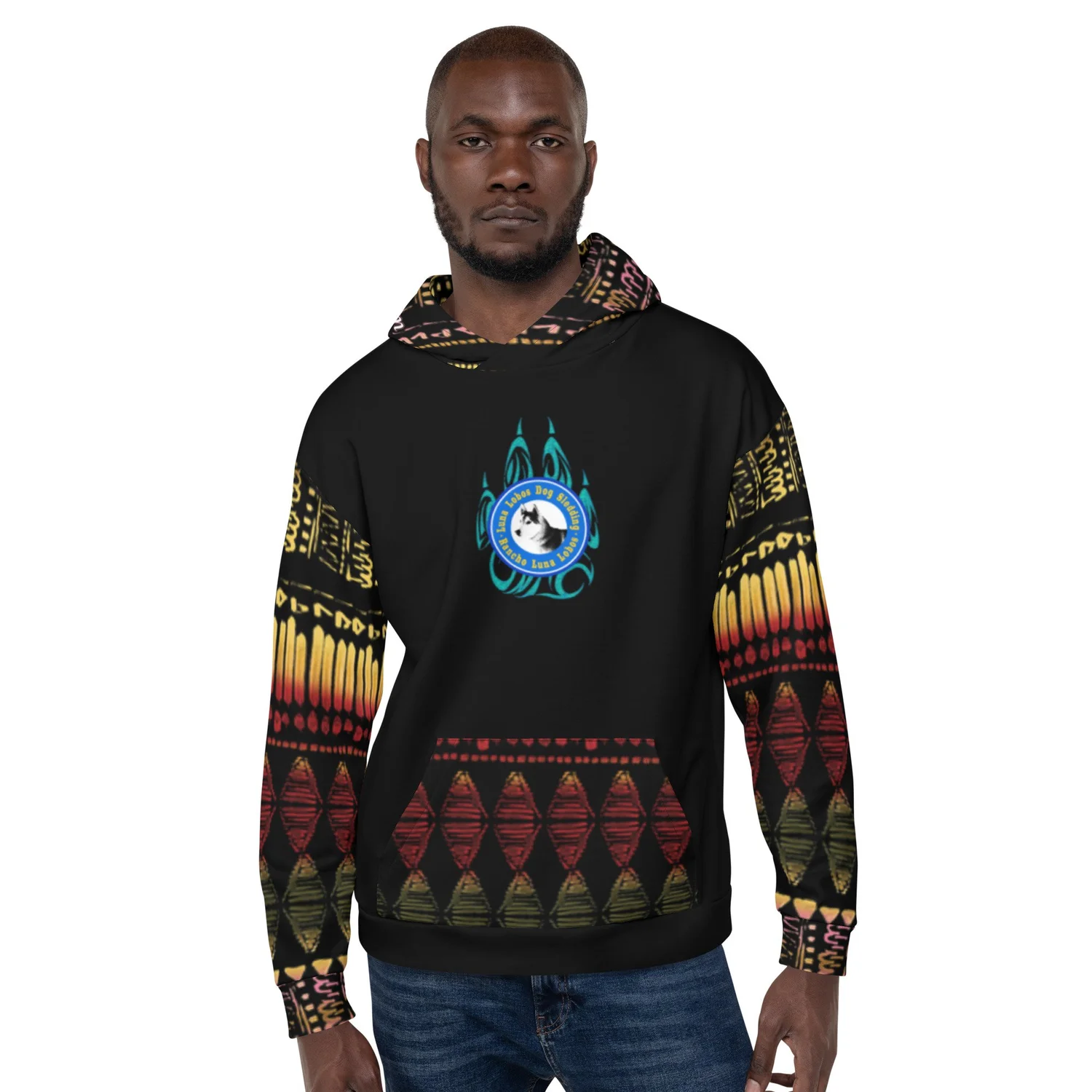 Unisex Hoodie Tribal — Rancho Luna Lobos