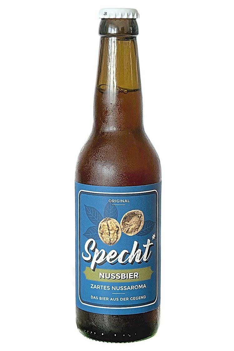 Privatbrauerei Specht Nussbier.jpg