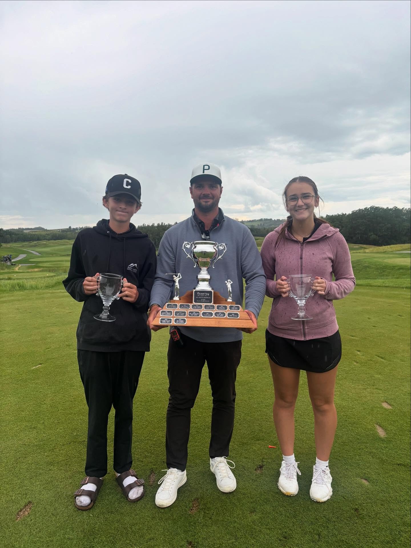 Junior Club Champions : Rylan and Emaley.