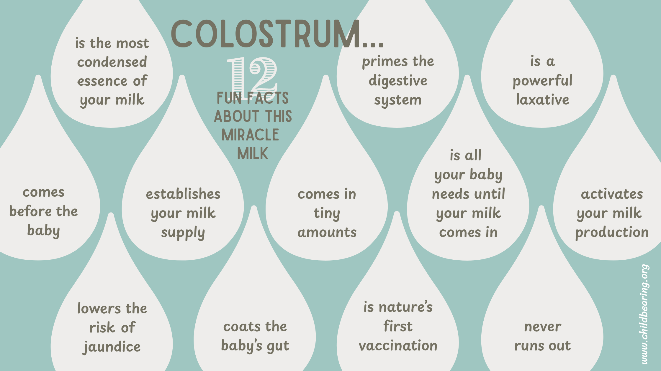 Colostrum: 12 Fun Facts About This Miracle Milk — Childbearing Society