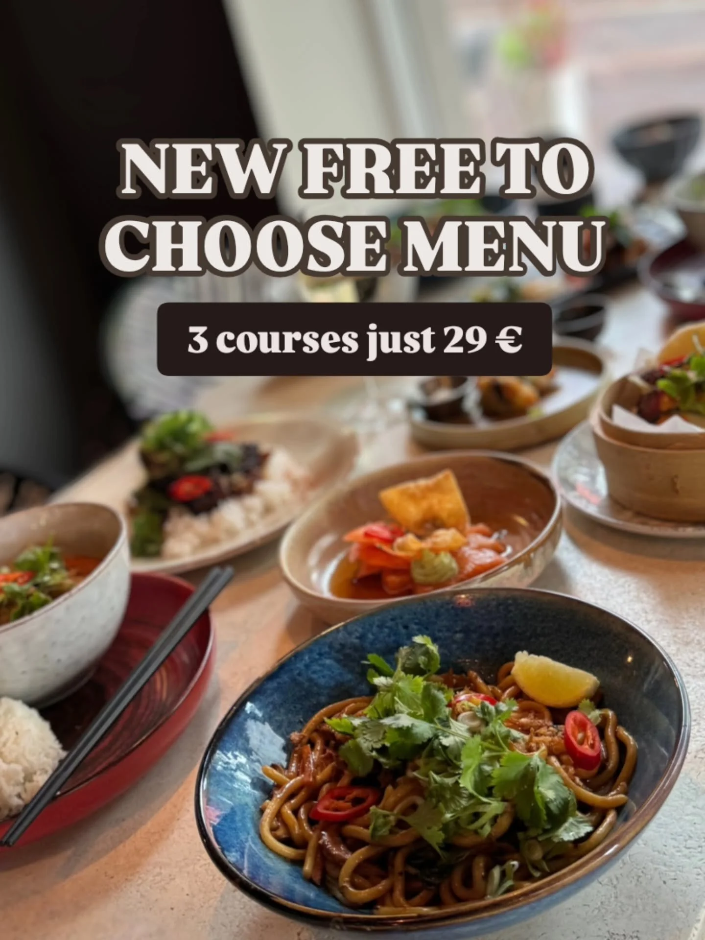 Uudet Aasian maut saapuivat juuri meid&auml;n Punavuoren ravintolaan, jossa Helsingin kuumin illallisdiili jatkuu edelleen: 3 ruokalajia Free to Choose menulta vain 29&euro;

It's SameSame &mdash; But different 🍜❤️&zwj;🔥