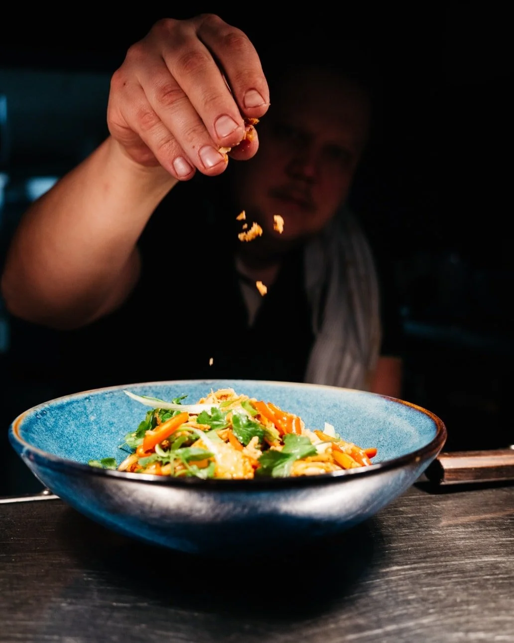 Drunken Noodles 🍜 The name of this dish refers to the fact that this Thai street food classic (Pad Kee Mao) is often eaten late at night, perhaps with a little alcohol.

You took a drink&au