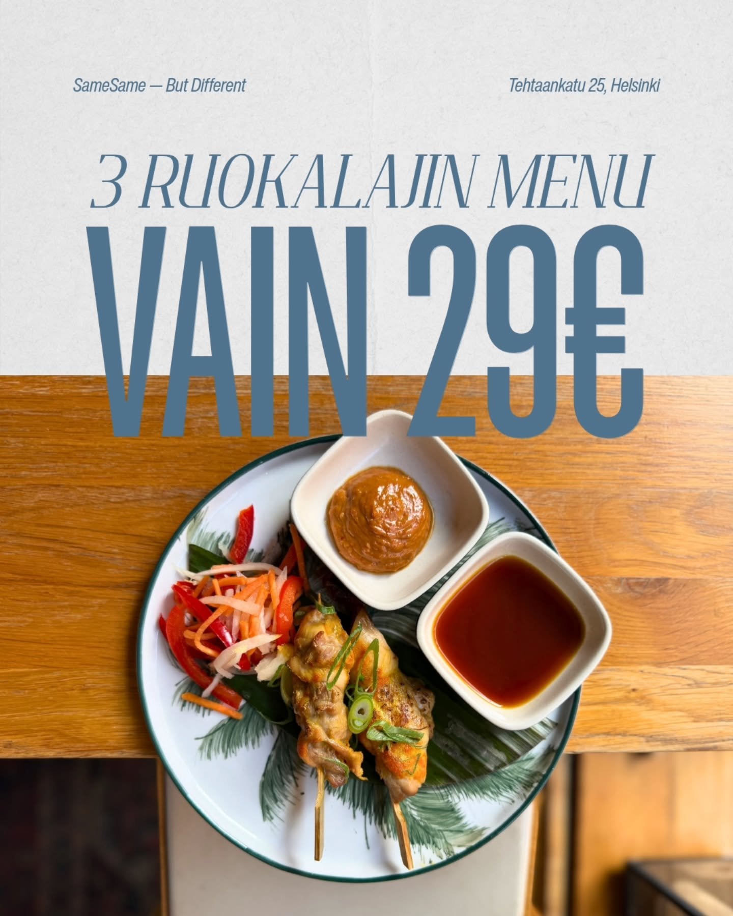 Uusi Free to Choose menu t&auml;ynn&auml; aurinkoisia Aasian makuja on saapunut Helsingin kev&auml;&auml;seen ☀️

Valitse listalta omat suosikkisi (alku-, p&auml;&auml;- ja j&auml;lkiruoka)
ja kokoa niist&auml; menukokonaisuus, jonka hinta on vain 29