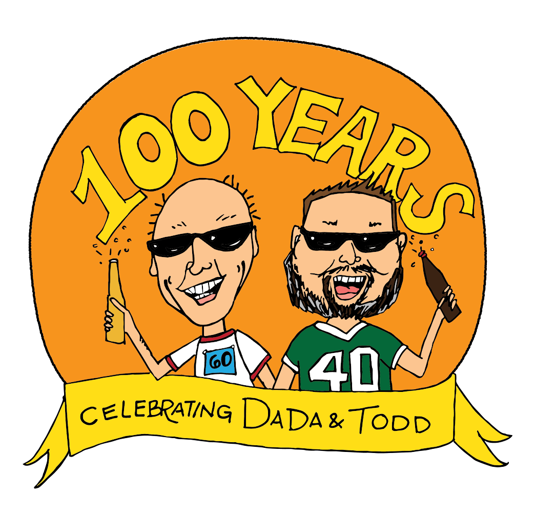 I made birthday invitations for Mallie's big family birthday party. 