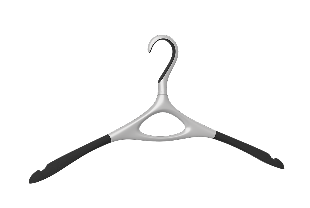 Geboorteplaats Uitscheiden Uitbeelding Pearl White, Black & Sea Otter · Lou Hansell L Series Luxury Garment Hanger  — Lou Hansell™