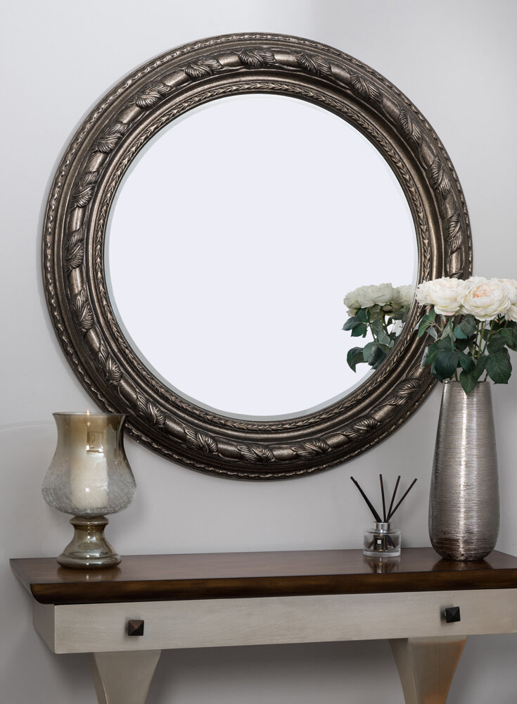 Rome Mirror Pewter — MIRRORS.IE