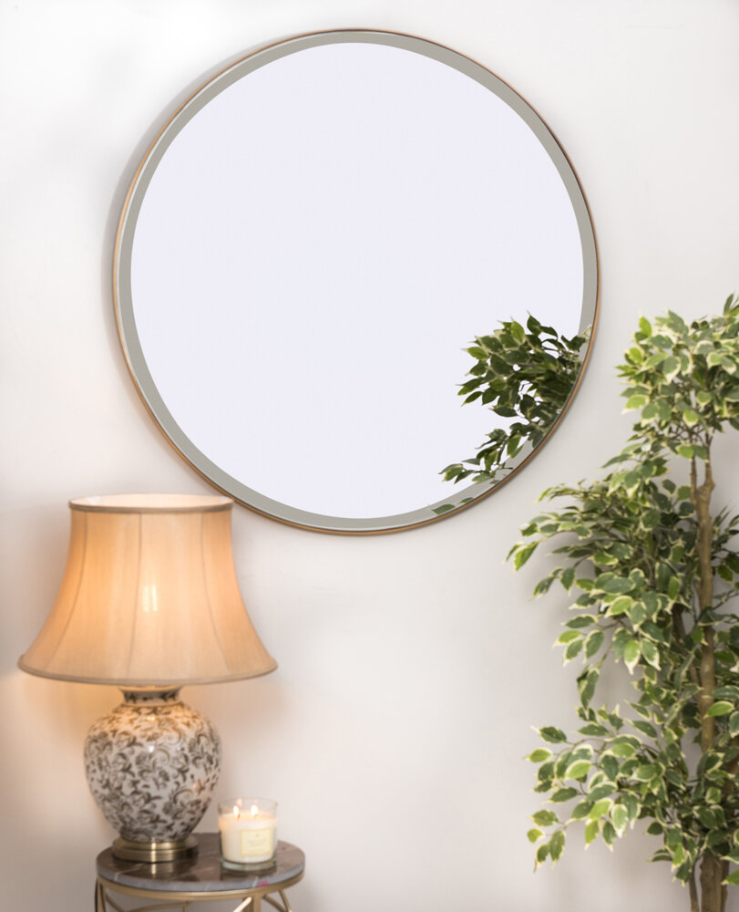 Rome Mirror Antique Gold — MIRRORS.IE