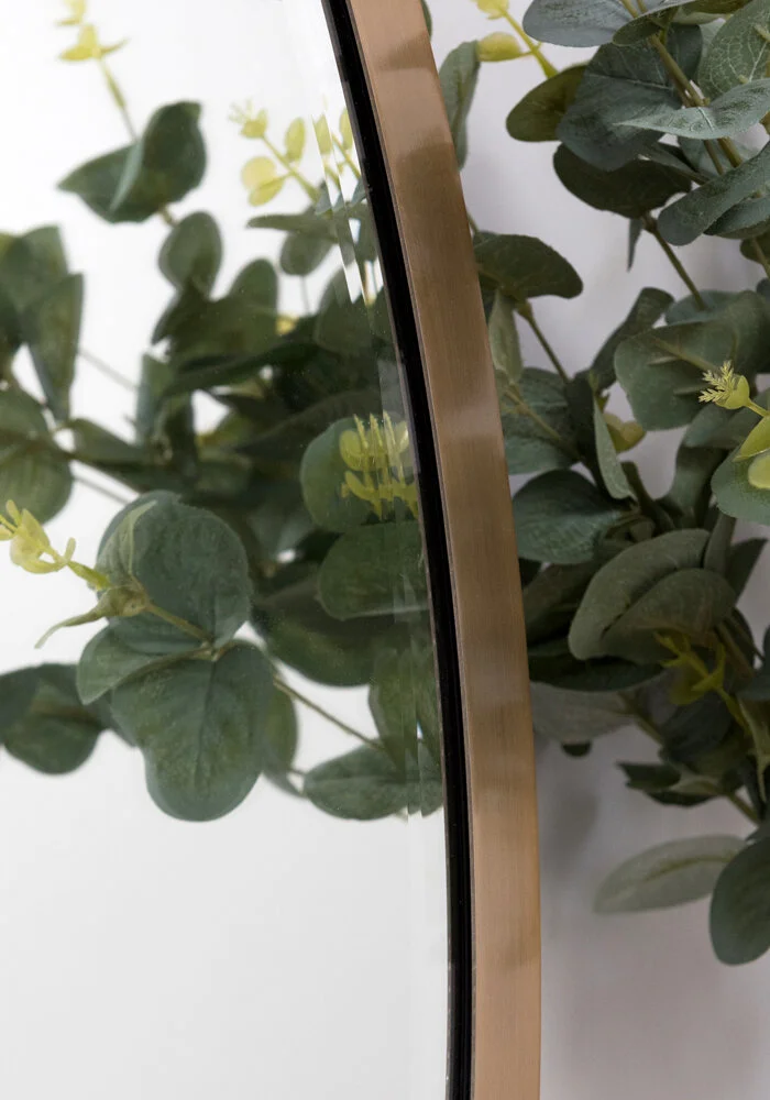 San Antonio Mirror Extra Large Brass — MIRRORS.IE