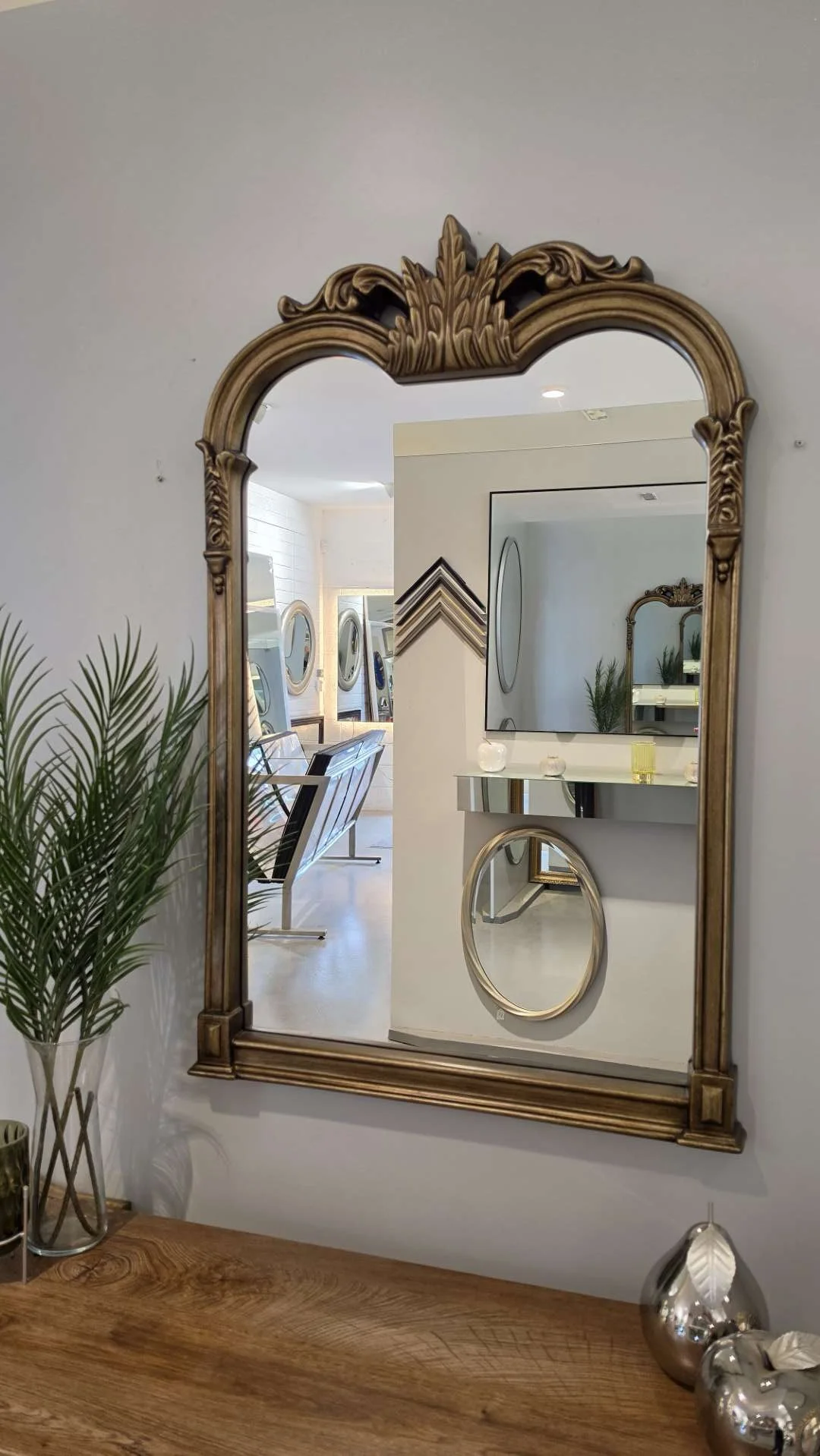 Saint Paul Mirror | Brushed Brass