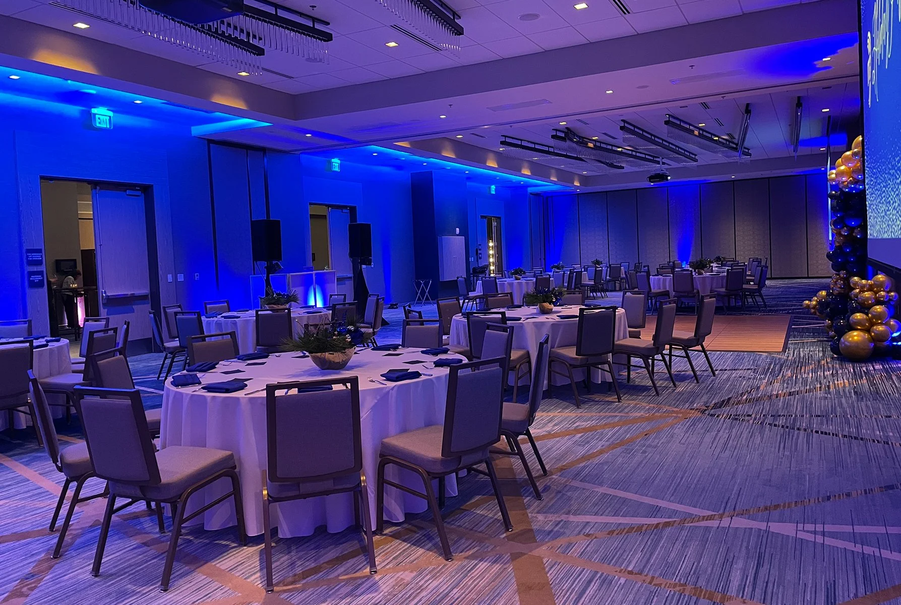 Uplighting services for corporate events -AC Hotel- Daina, FL