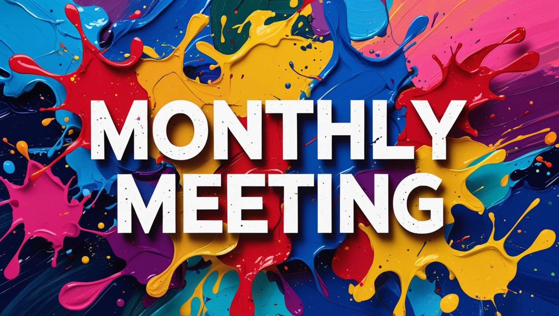 Monthly Public Meeting