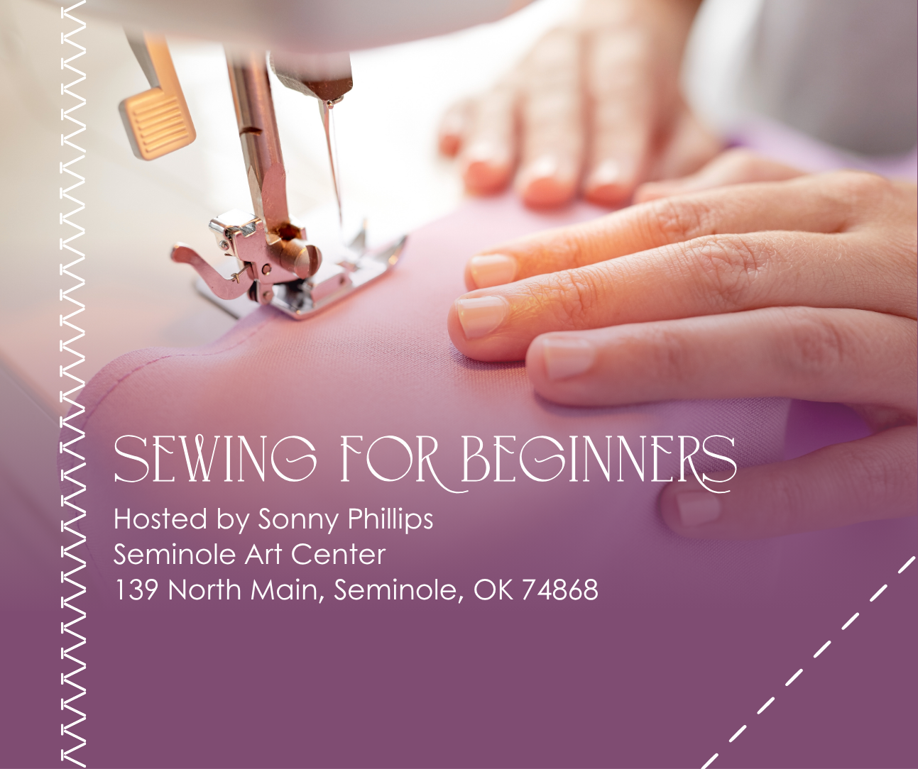 Sewing for Beginners Workshop