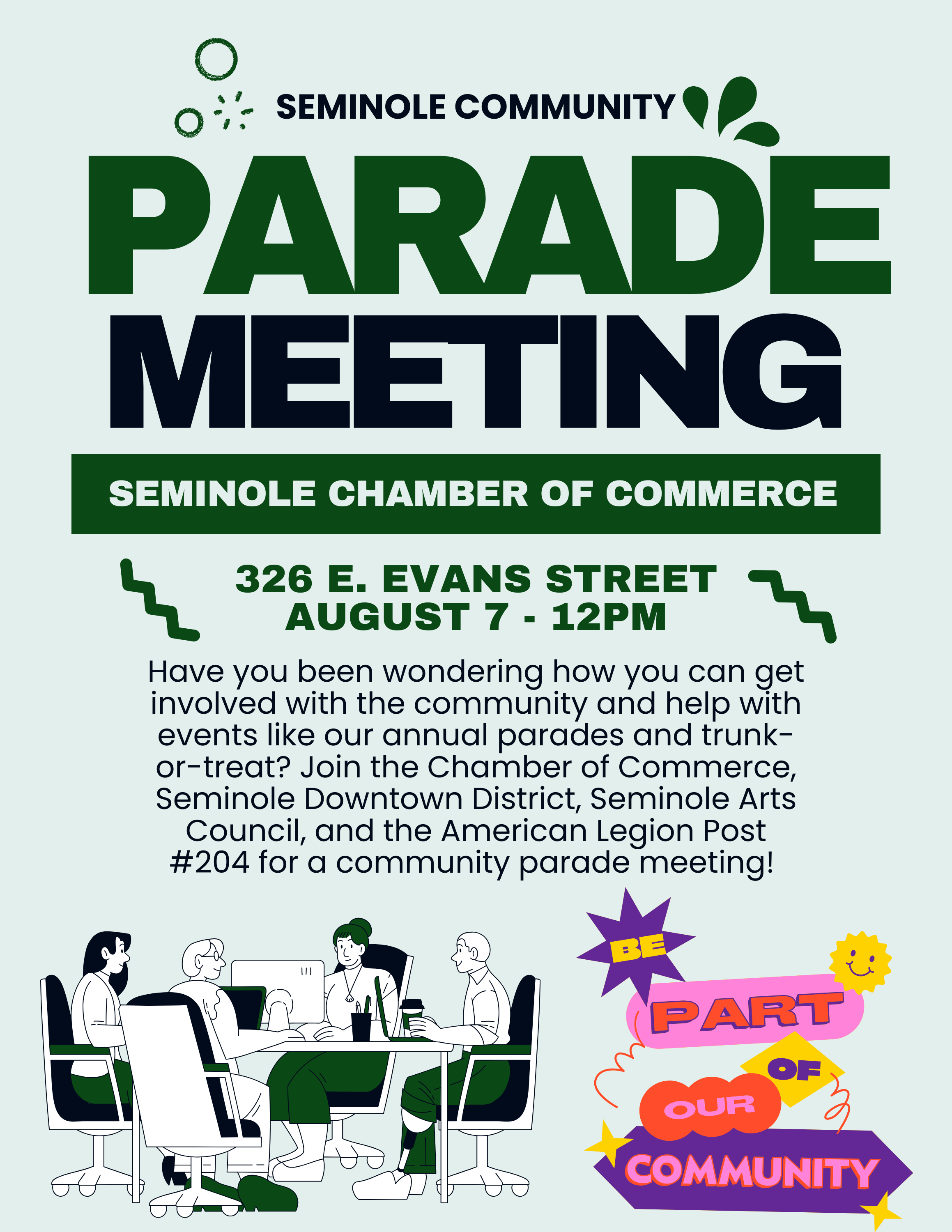 Downtown Parade Meeting