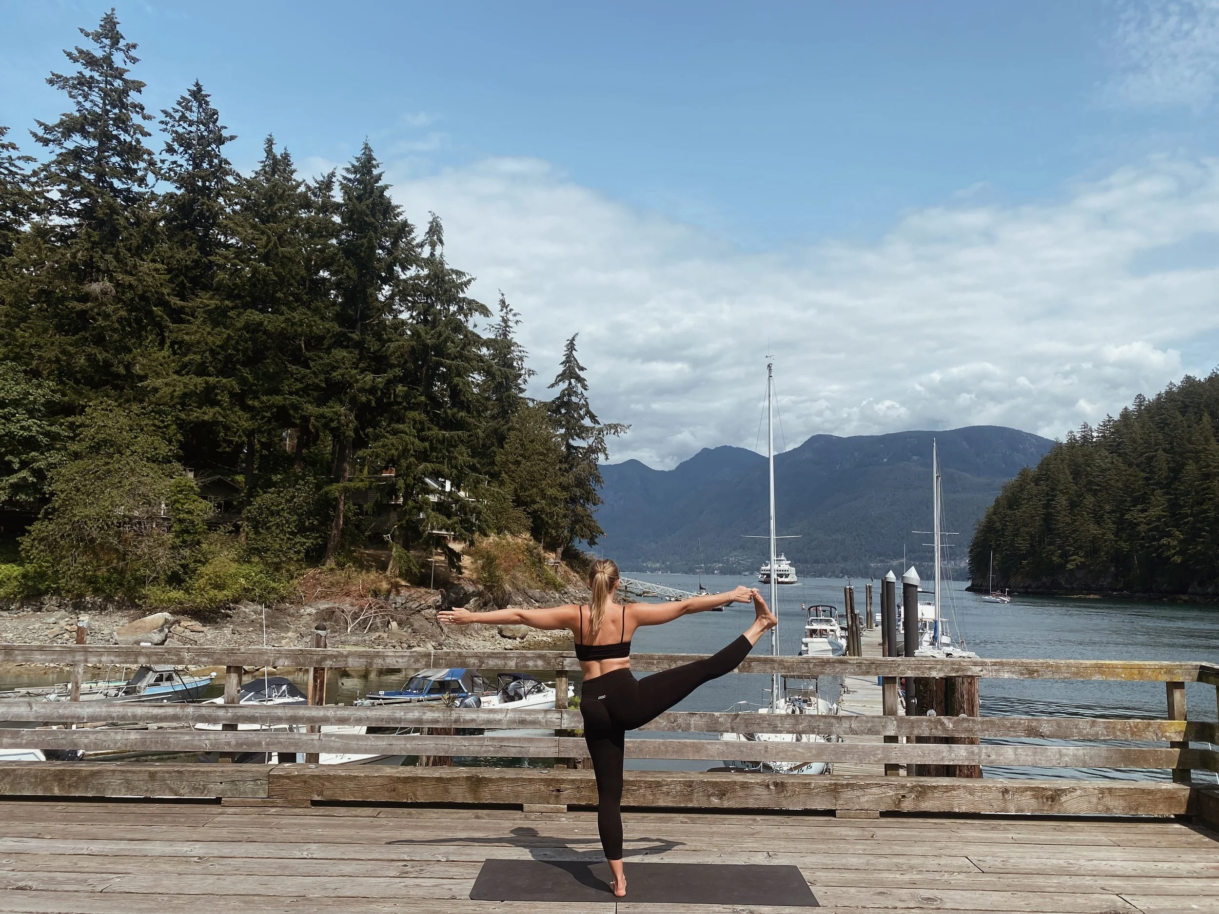 Nectar Yoga on the Pier
