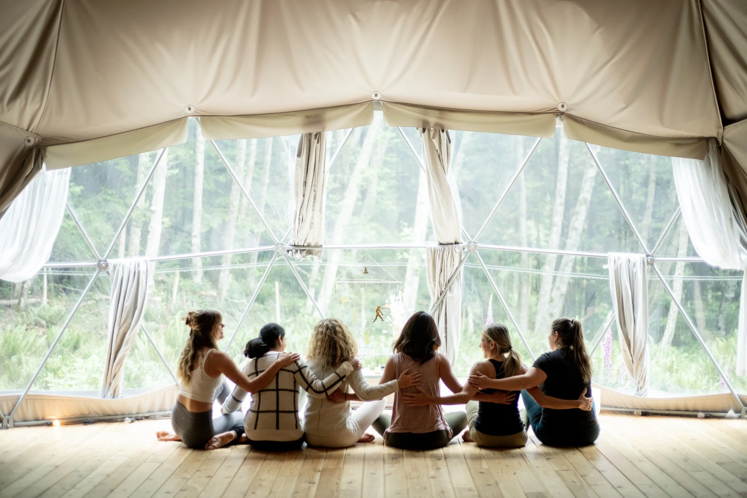 Serenity Sanctuary Yoga Retreat with Ally Boothroyd and Kristyn Rose | Bowen Island 