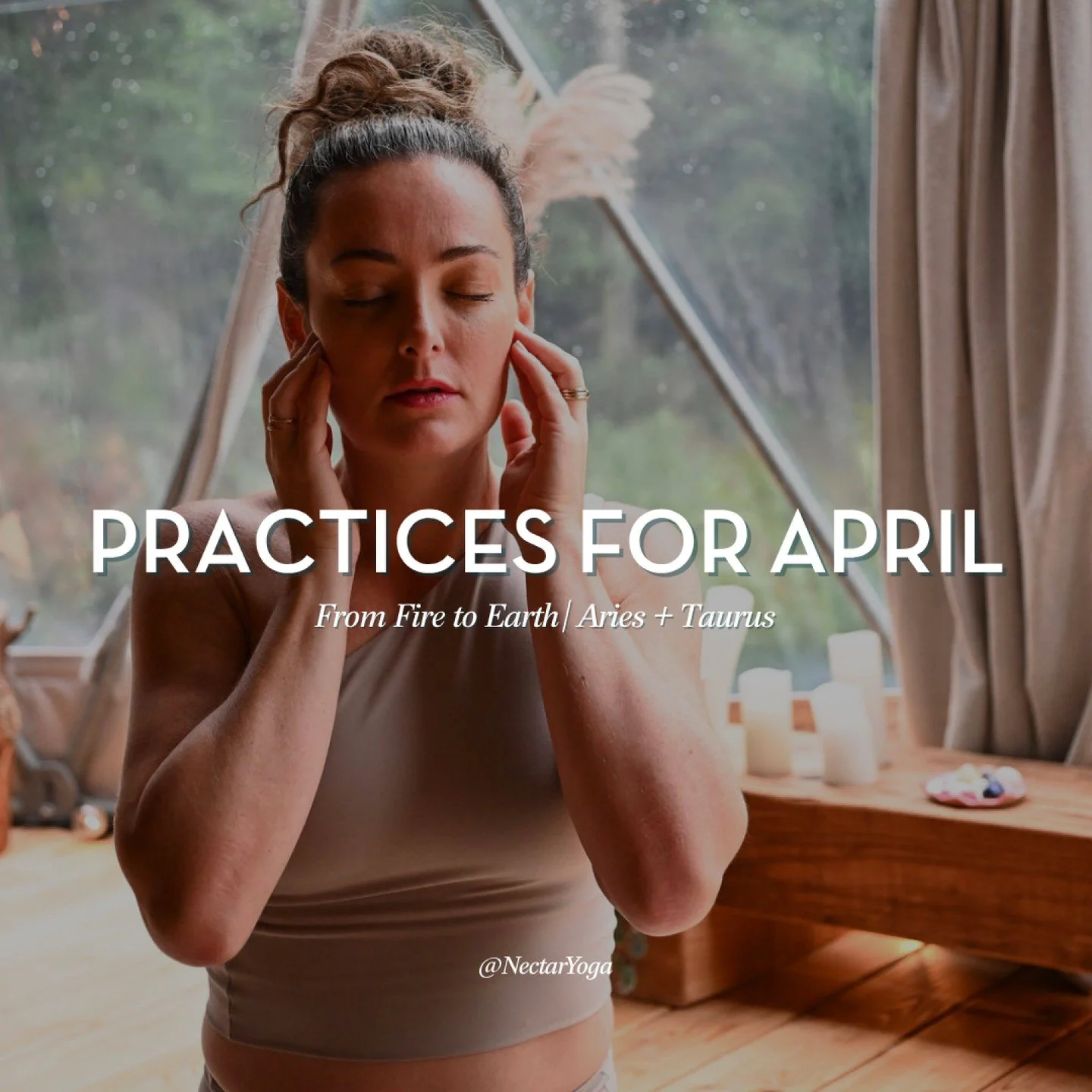 As the month moves from Aries into Taurus, attention begins to drop from the head into the jaw, throat, and neck area, where tension often gathers. 💆🏼&zwj;♀

New on Nectar At Home: &ldquo;A Gentle Reset for the Neck + Jaw with Andrea." 

This 